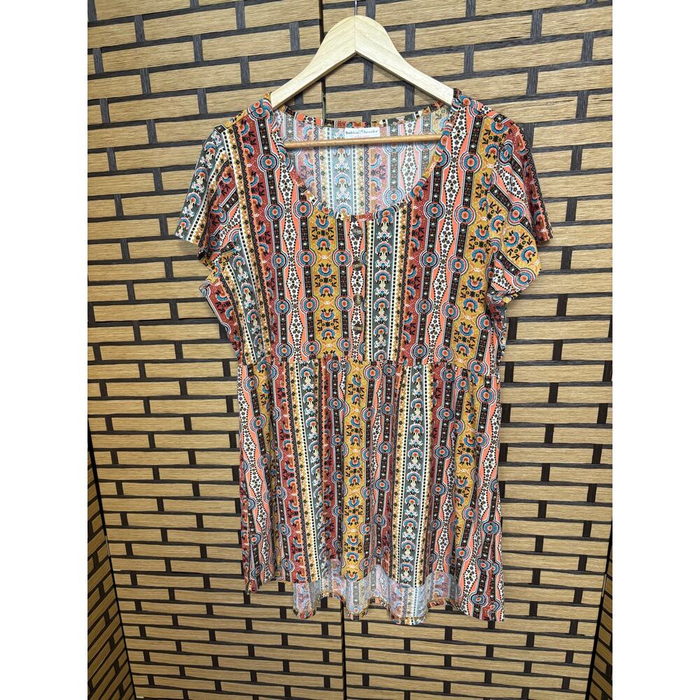 Bobbie Brooks Boho Top Size 1X